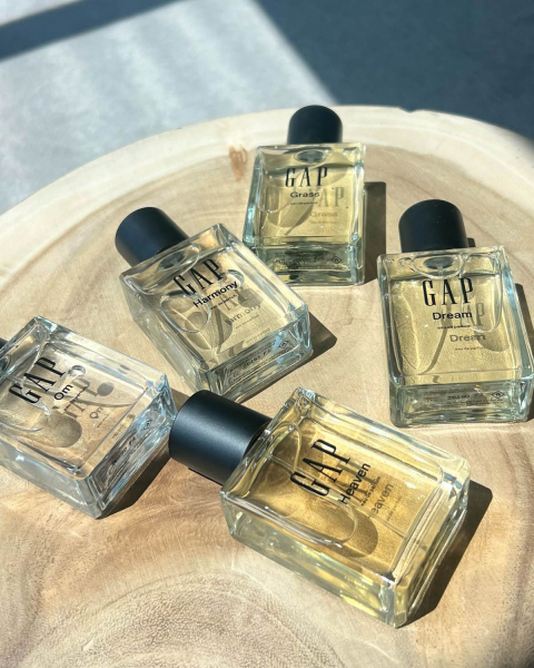 gap fragrances 2026 Gap heaven dream grass om harmony